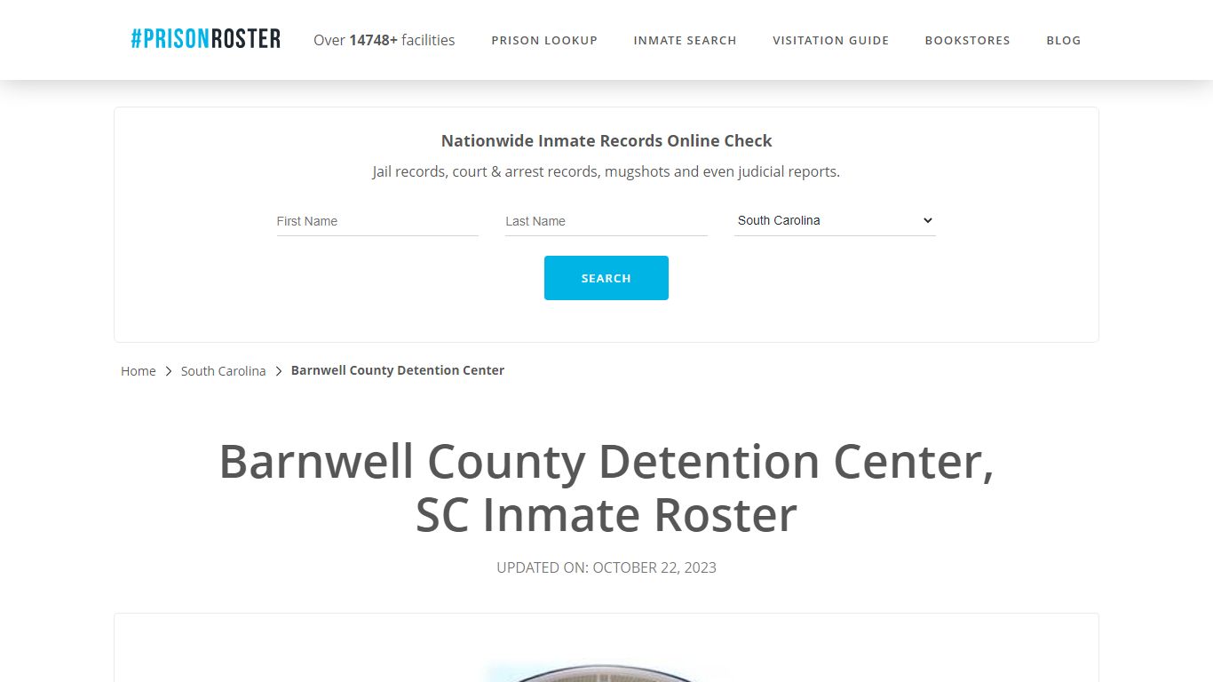 Barnwell County Detention Center, SC Inmate Roster - Prisonroster